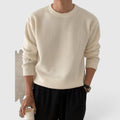 Liam | Men's Crewneck Sweater Loose Fit Everyday Knit Sweatshirt