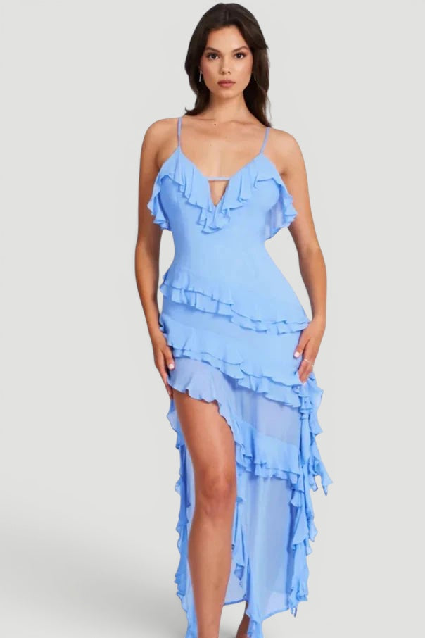 Ellmont London | Women’s Asymmetrical Dress Summer Occasion