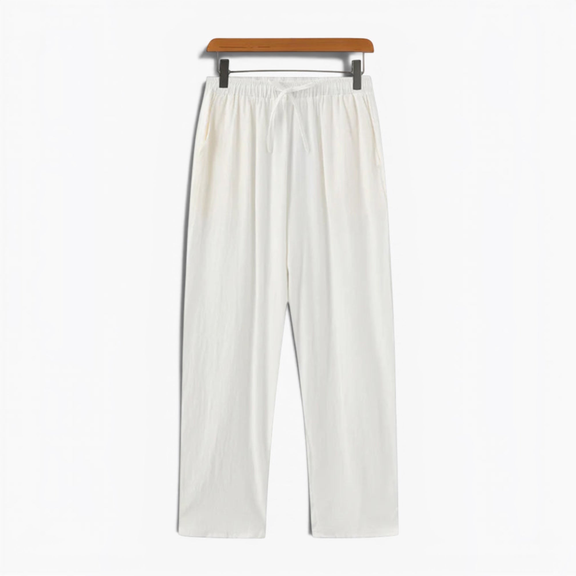 Ellmont London | Men's Linen Trousers Breathable Summer Wear
