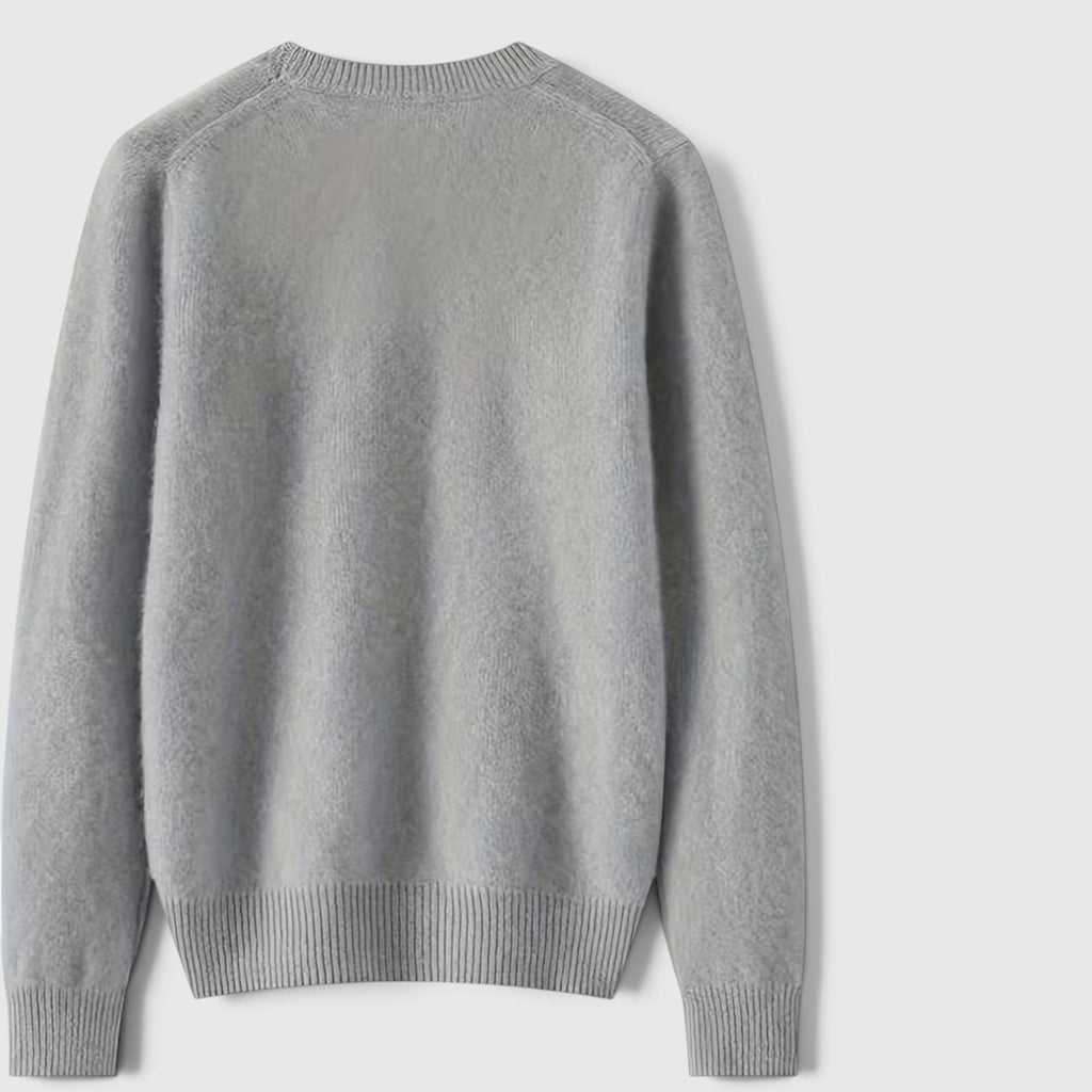 Juno | Women's Crewneck Sweater – Casual Loose Fit Everyday Knit Top