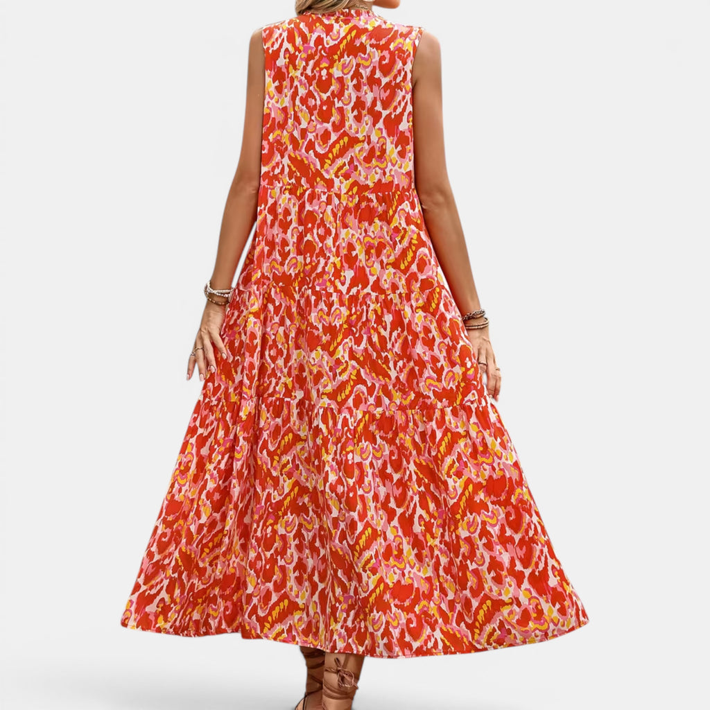 Ellmont London | Women's Lightweight Sleeveless Boho Dress for Summer