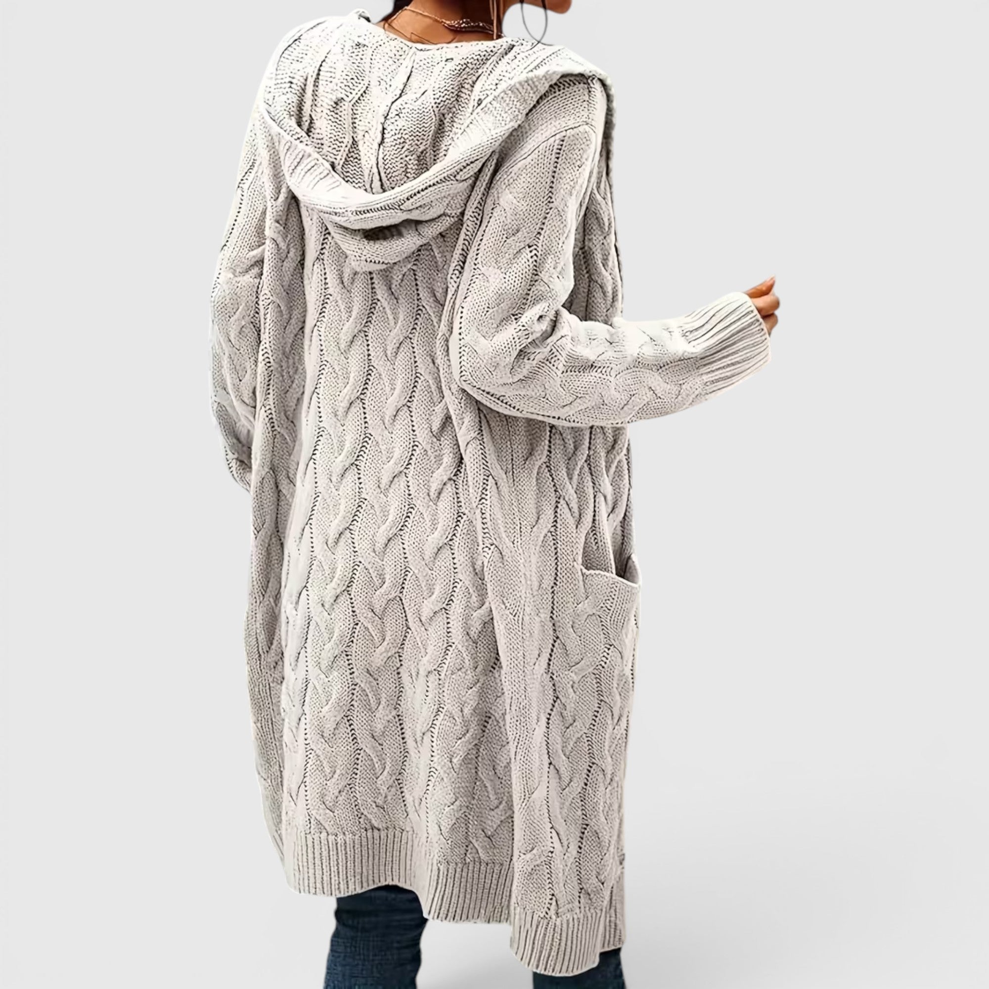 Ellmont London | Women's Breathable Casual Office Long Sweater