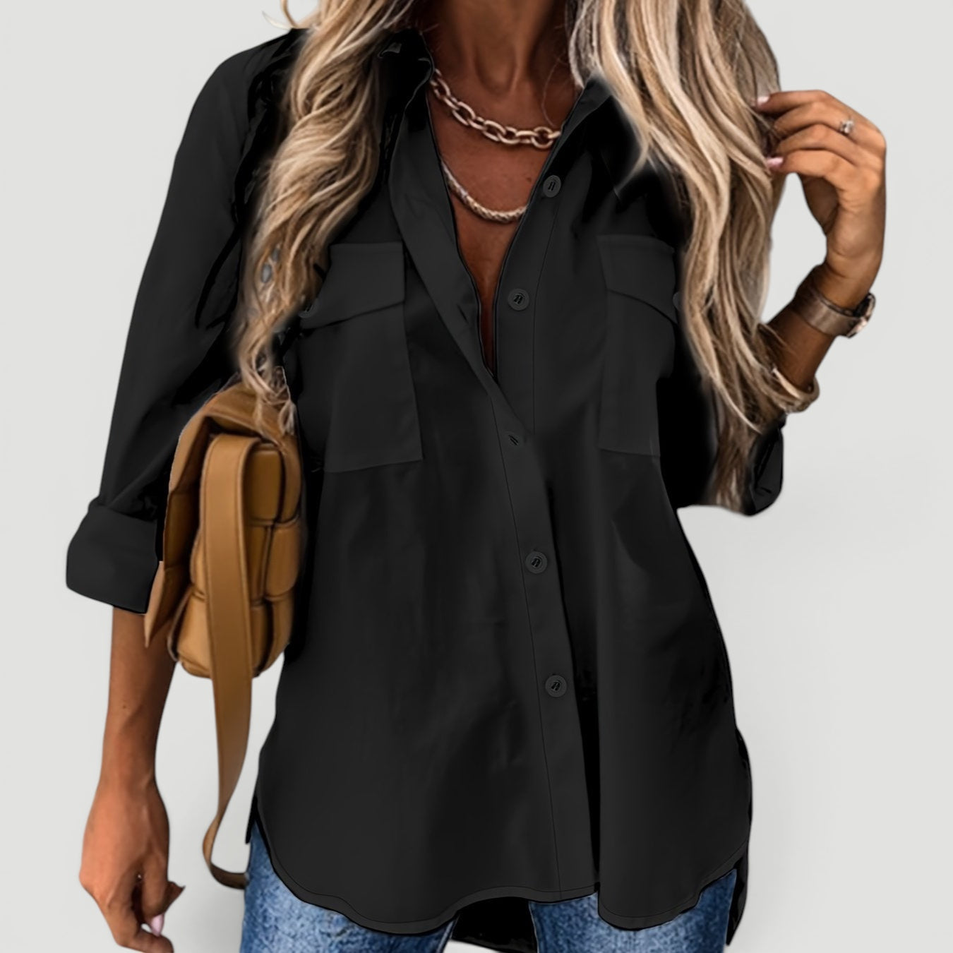 Ellmont London | Women’s Button Blouse Comfortable Daily Wear