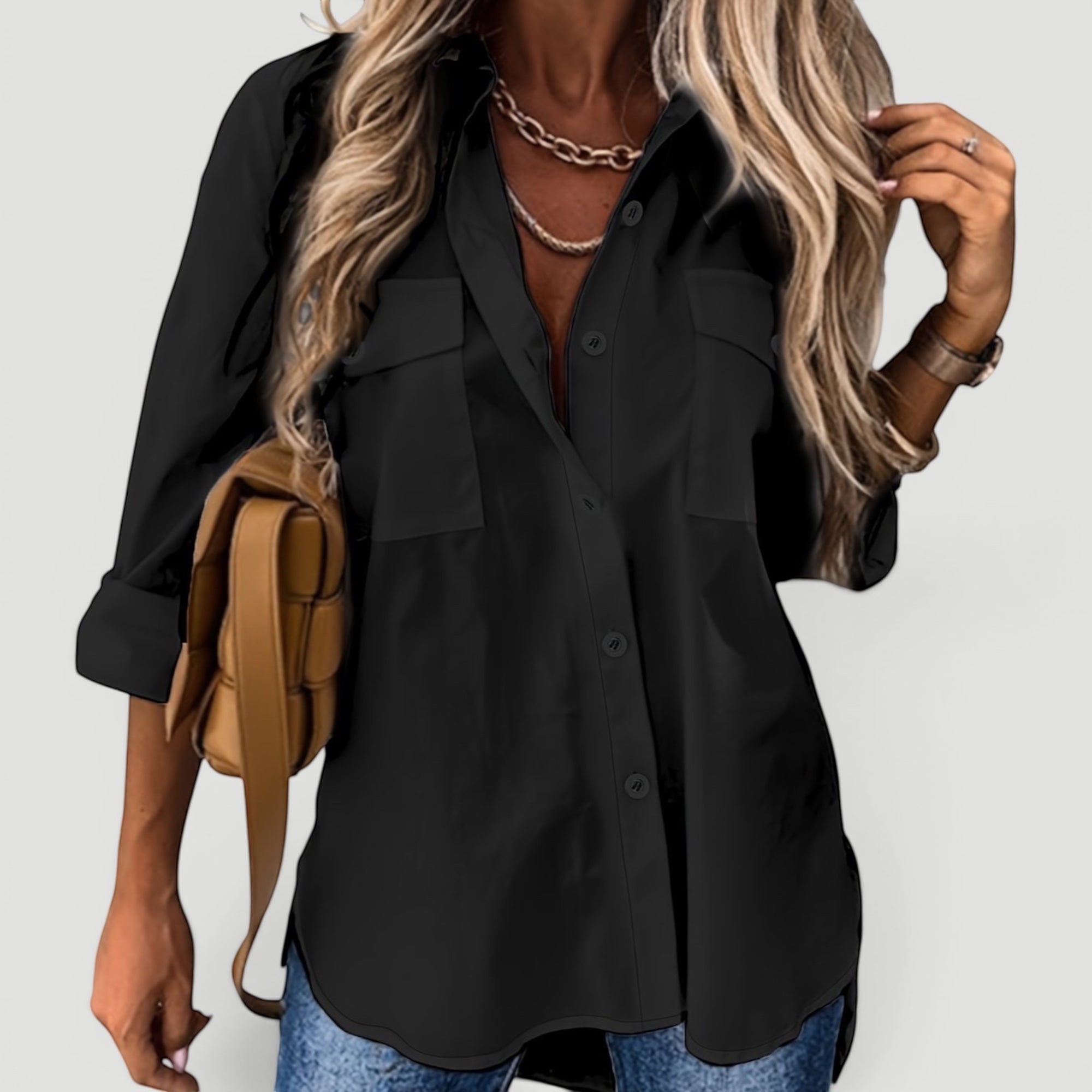 Ellmont London | Women’s Button Blouse Comfortable Daily Wear