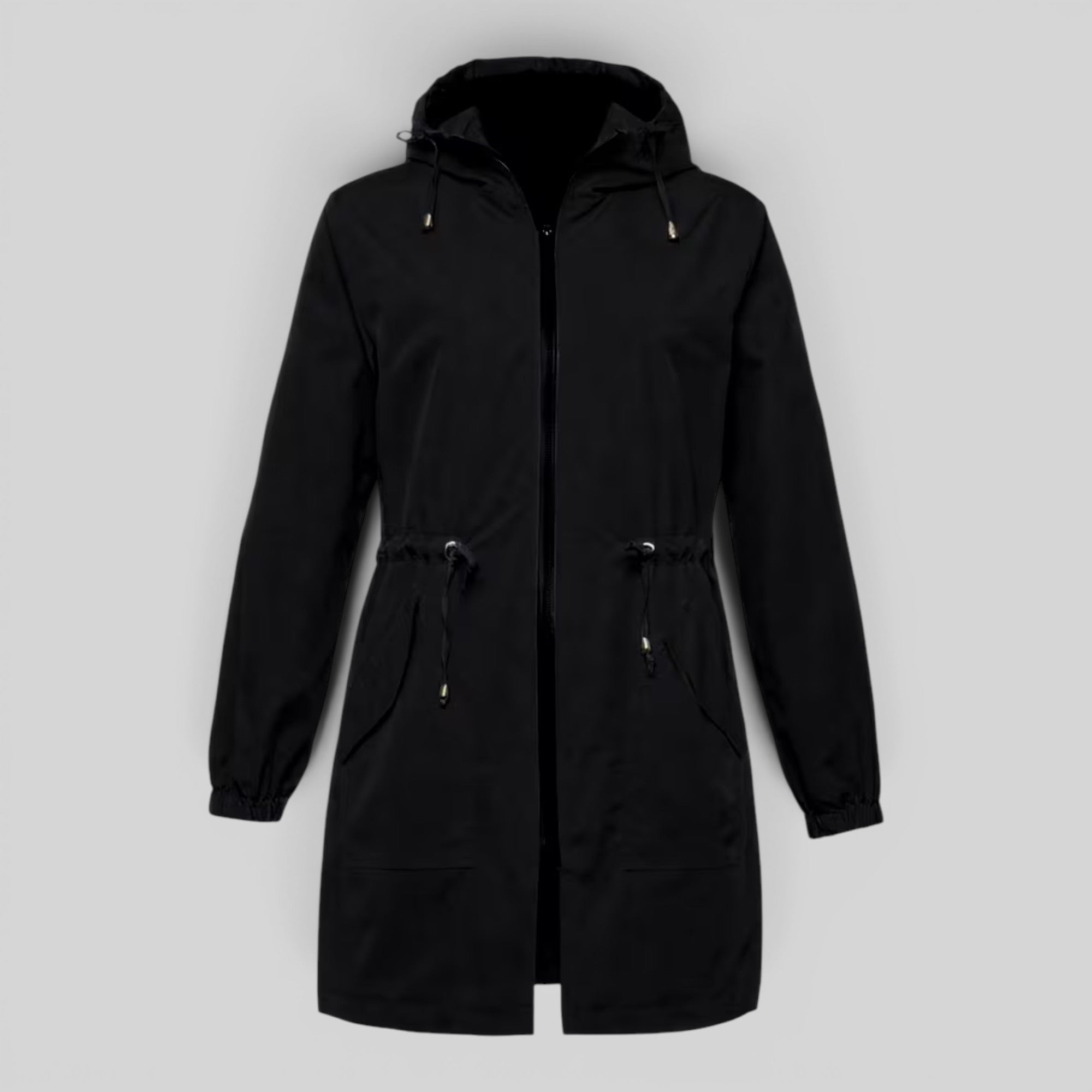 Ellmont London | Women's Waterproof Trench Coat Full Zip Outdoor Rain Jacket