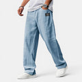 Ellmont London | Men's Lightweight Wide Leg Summer Pants Relaxed Fit