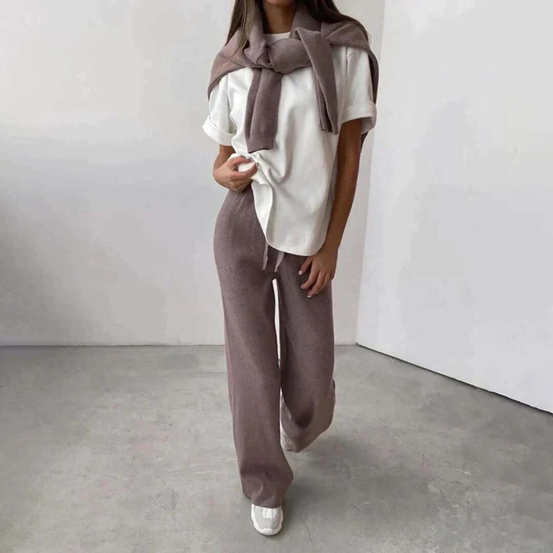 Elena | Women's Sweater and Pants Set