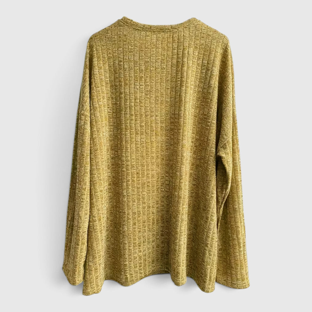 Lola | Women's Plus Size Crewneck Sweater – Relaxed Fit Long Sleeve Casual Top