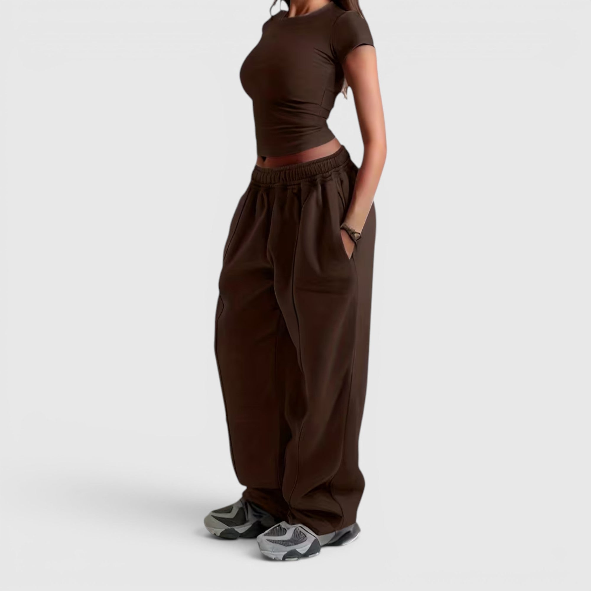 Elin | Women's Loose Athletic Pants – Comfortable Everyday Wear