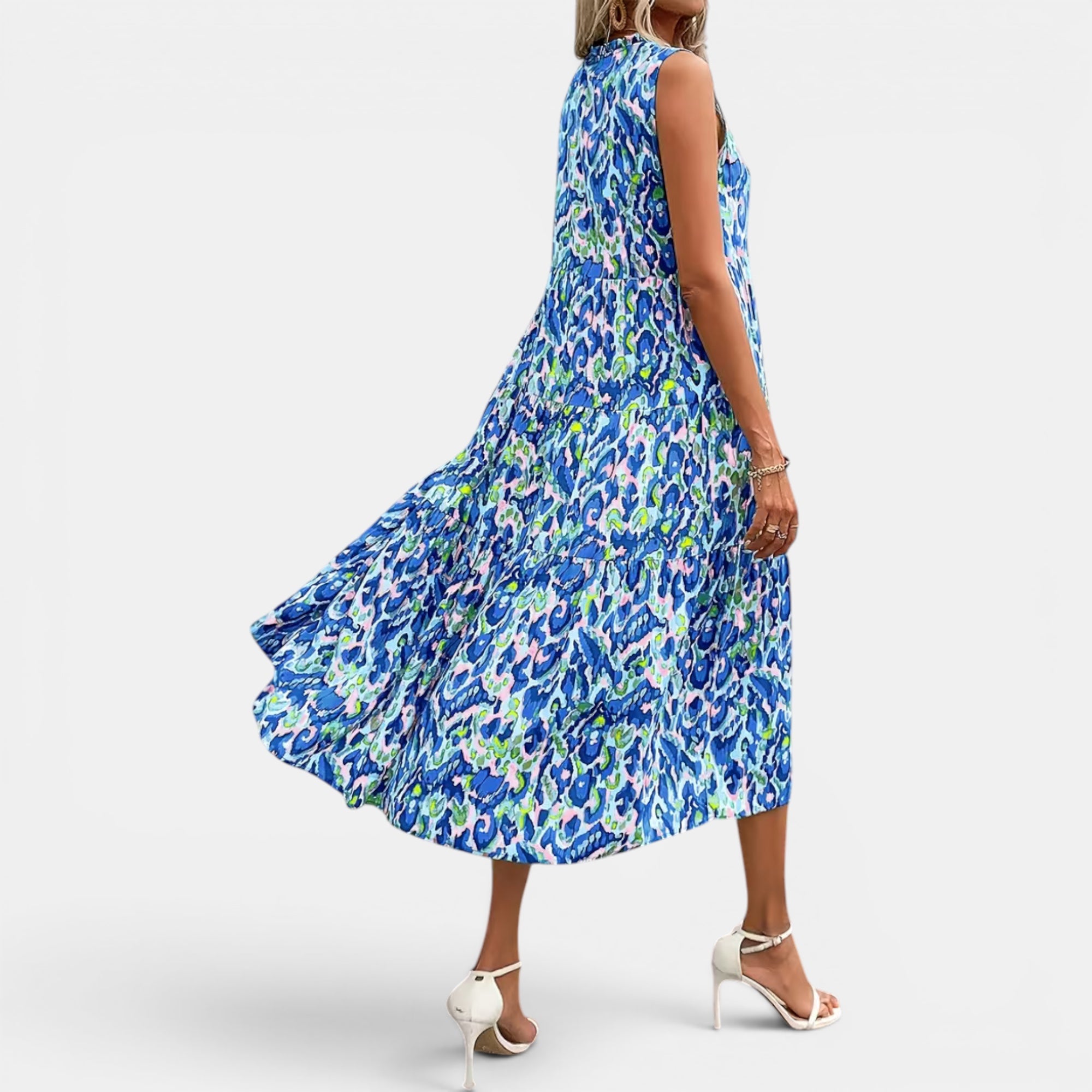 Ellmont London | Women's Lightweight Sleeveless Boho Dress for Summer