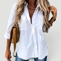 Ellmont London | Women’s Button Blouse Comfortable Daily Wear
