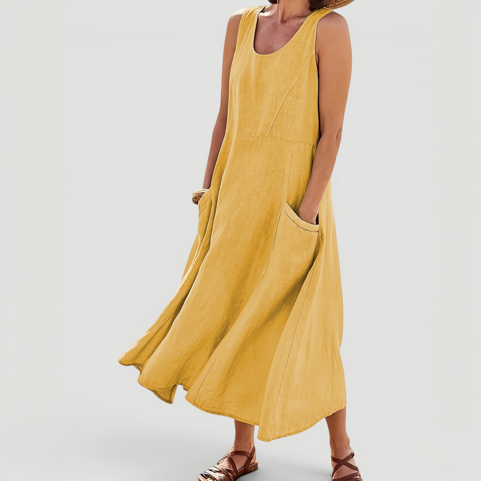 Ellmont London | Women’s Cotton Summer Dress Comfortable Fit