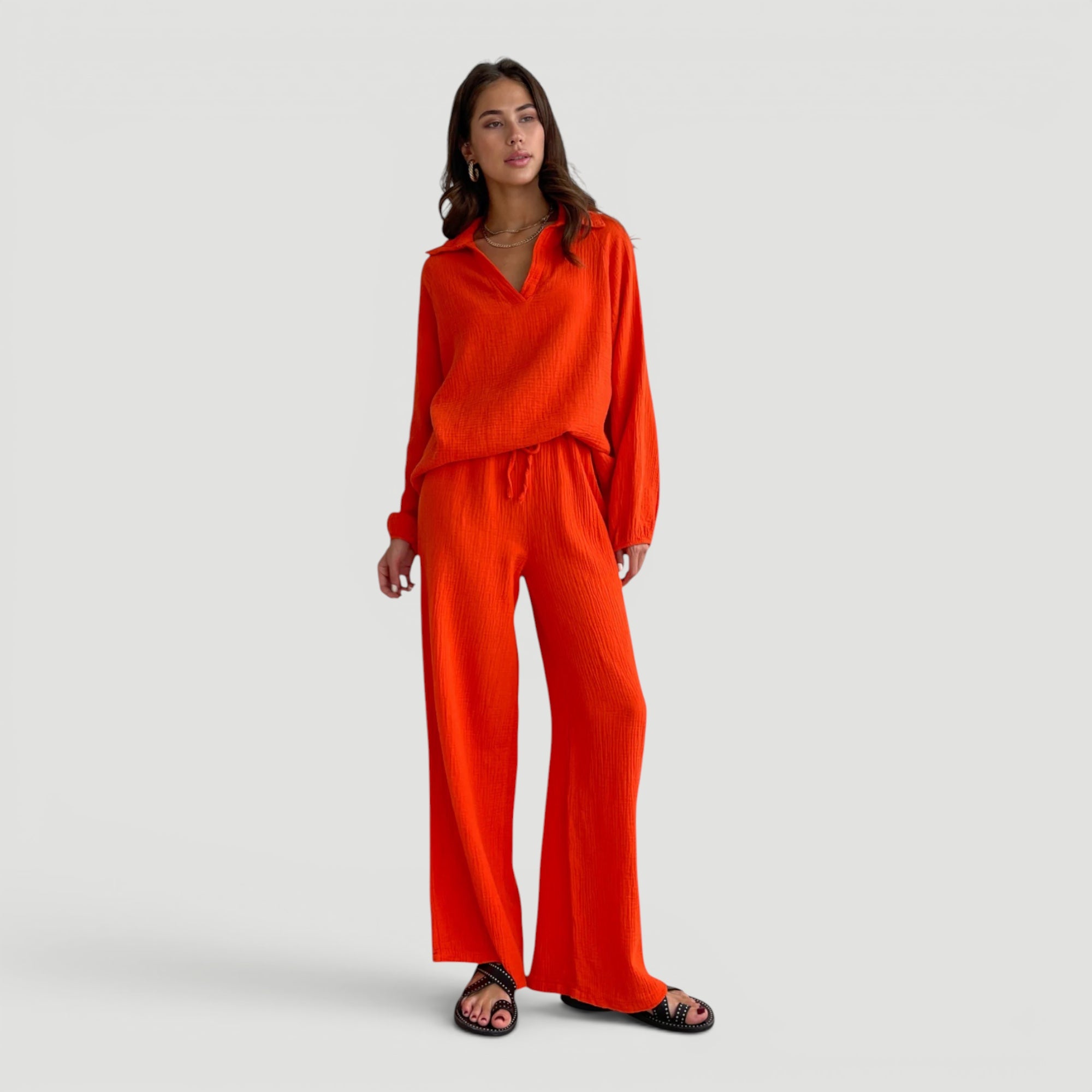 Ellmont London | Women’s Lightweight Co-Ord Set Summer Comfort