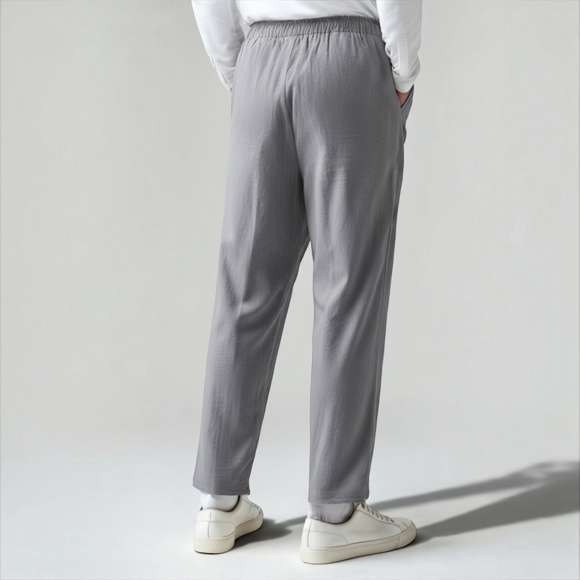 Ellmont London | Men's Linen Trousers Breathable Summer Wear