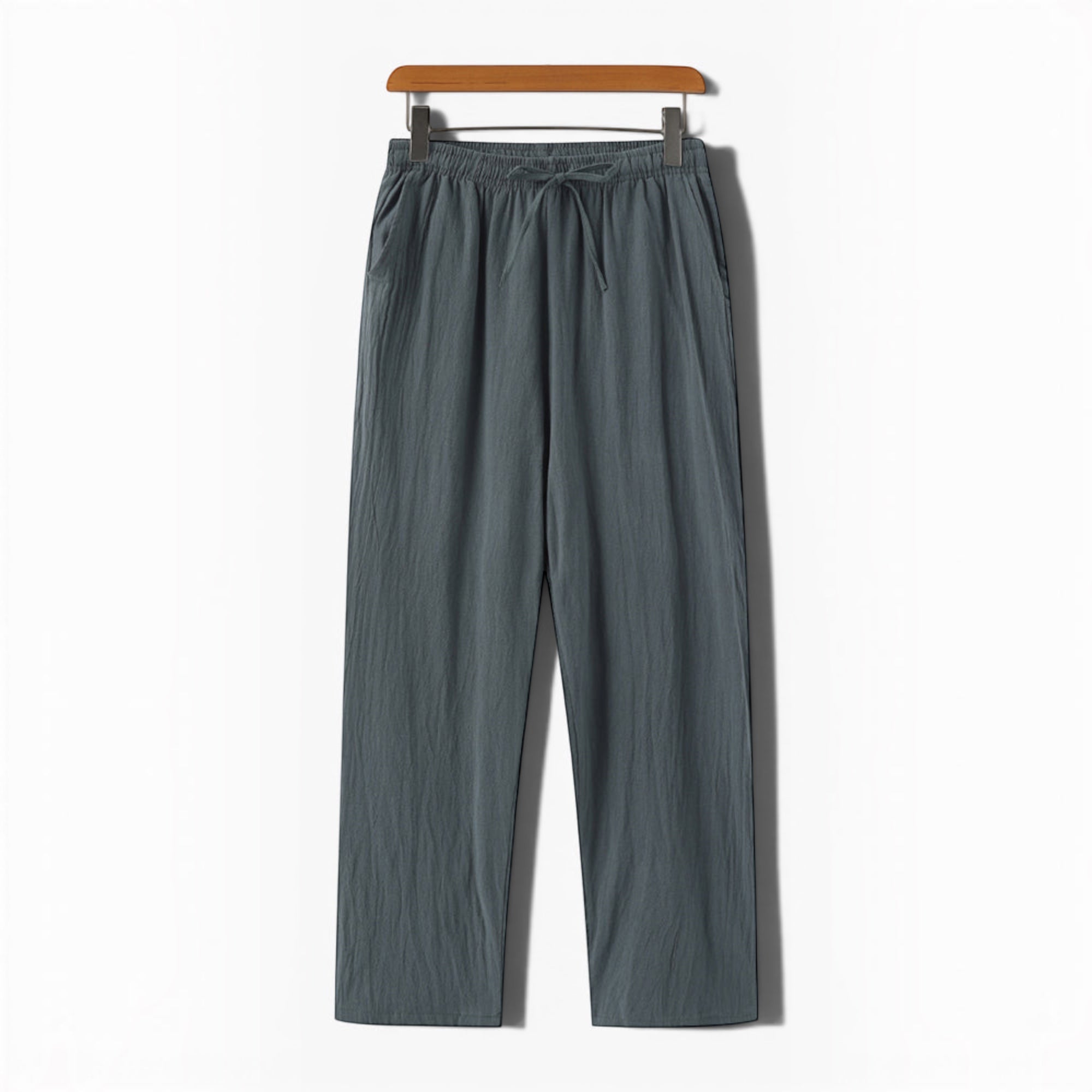 Ellmont London | Men's Linen Trousers Breathable Summer Wear