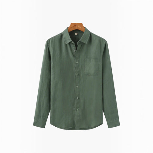 Ellmont London | Men's Breathable Linen Shirt Everyday Comfort