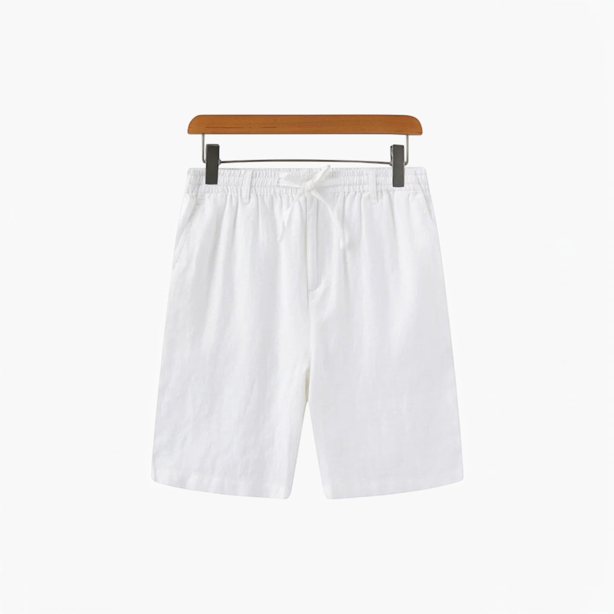 Ellmont London | Men's Relaxed Fit Linen Beach Shorts