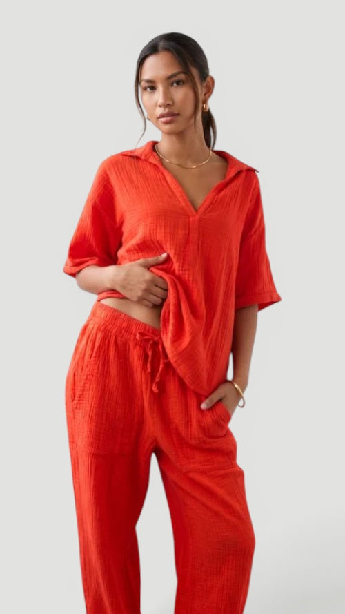 Ellmont London | Women’s Easy Care Cotton Care Cotton Summer Blouse
