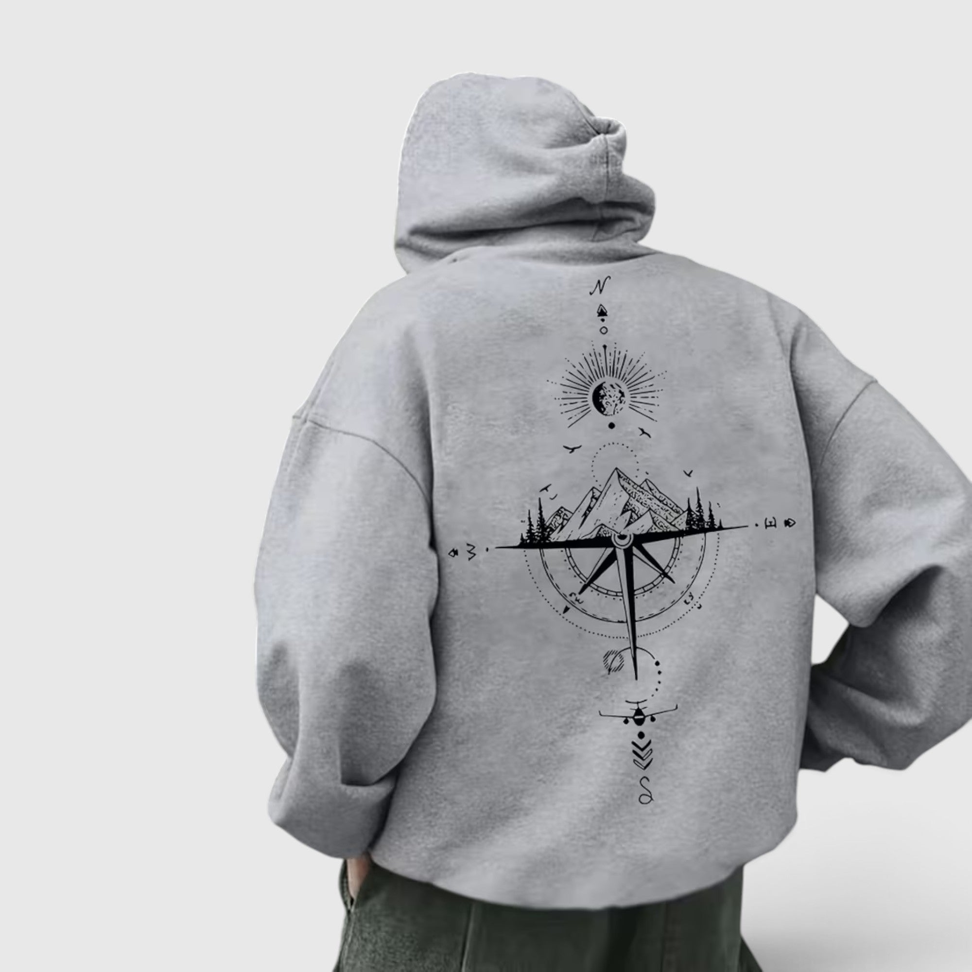Oscar | Men's Casual Hoodie – Hooded Fleece Sweatshirt for Fall & Winter