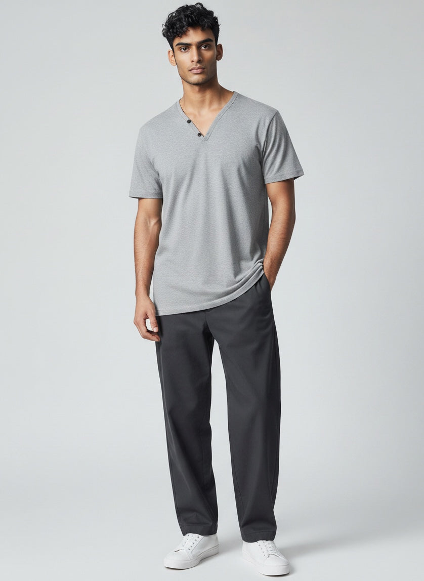Ellmont London | Men’s Minimal Summer Shirt Clean Casual Fit