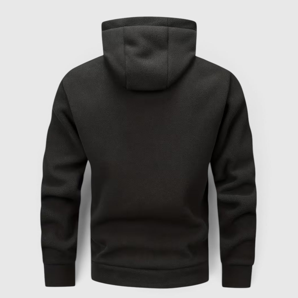 Leo | Men's Fleece Hoodie Jacket – Thick Winter Casual Hoodie