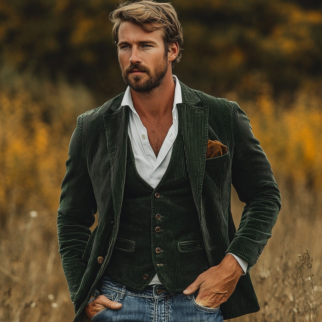 Oliver | Timeless Vintage Blazer And Waistcoat For Men