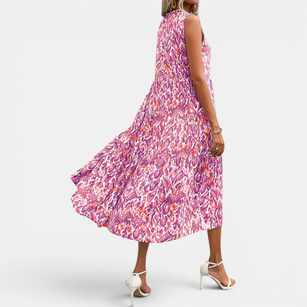 Ellmont London | Women's Lightweight Sleeveless Boho Dress for Summer