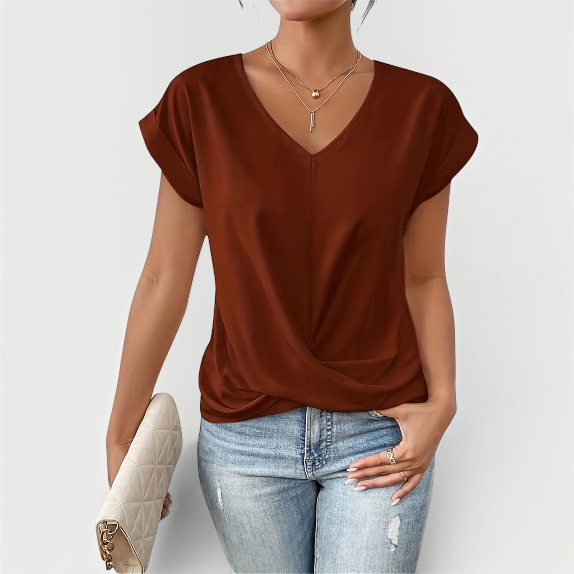 Ellmont London | Women’s Casual T-Shirt Breathable Lightweight Fit