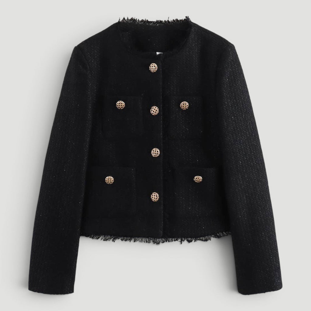 Ellmont London | Women’s Lightweight Elegant Tweed Structured Jacket
