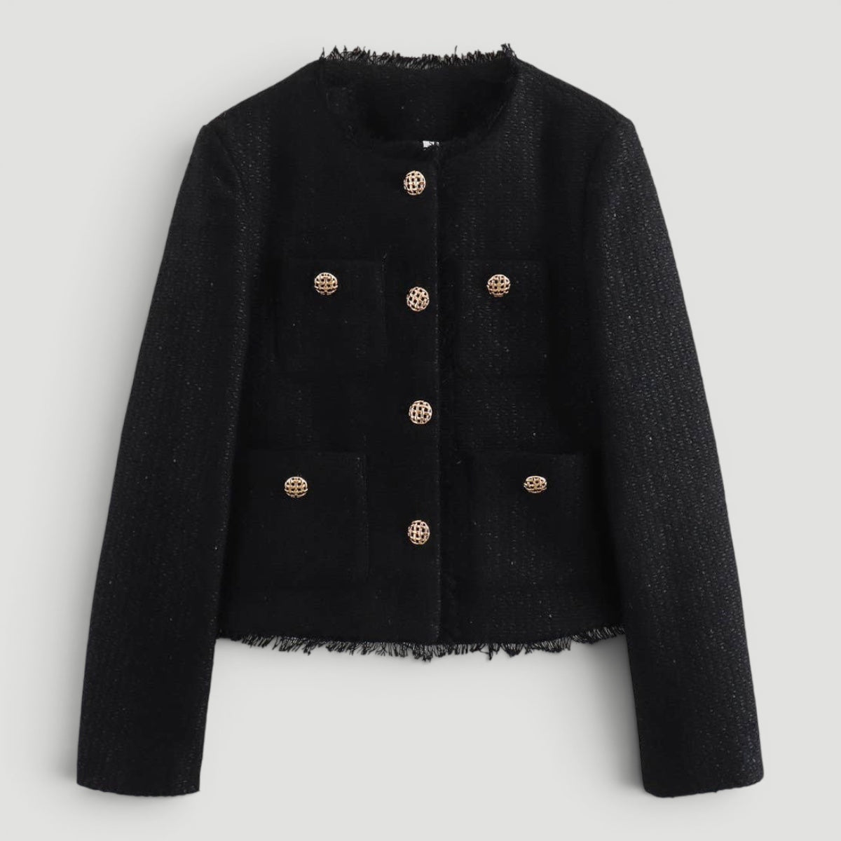 Ellmont London | Women’s Lightweight Elegant Tweed Structured Jacket