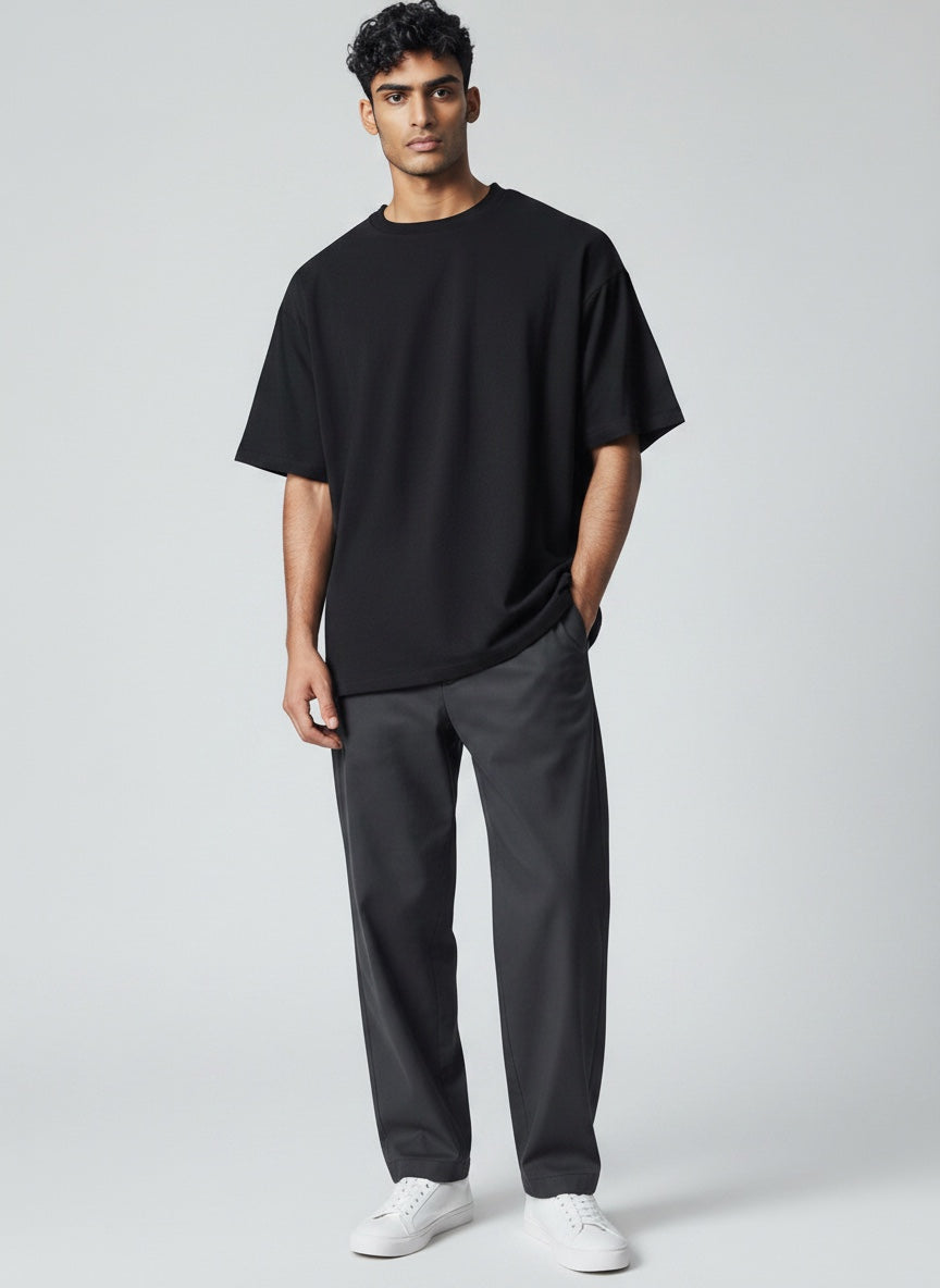 Ellmont London | Men’s Breathable Summer Sleeve Knit T-Shirt Regular Fit