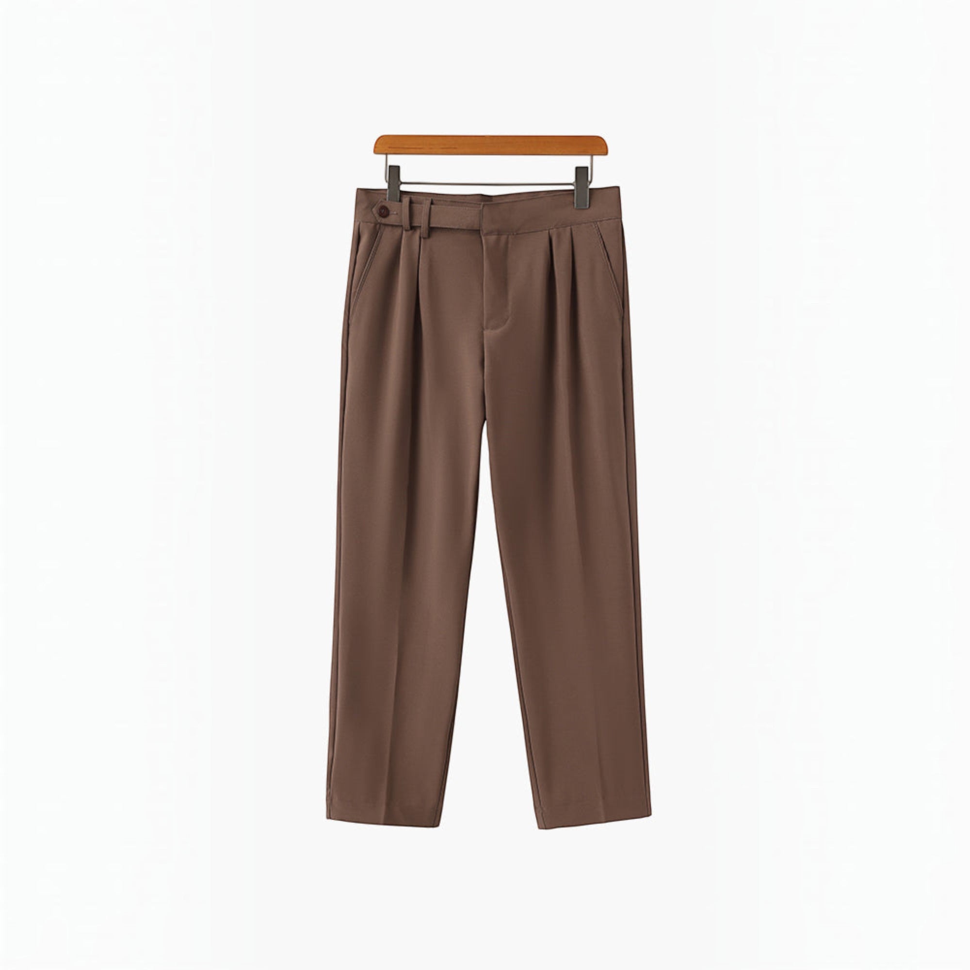 Ellmont London | Men Tailored Dress Pants – High Waist Everyday Trousers