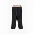 Ellmont London | Men's Relaxed Fit Cotton Blend Trousers with Side Pockets