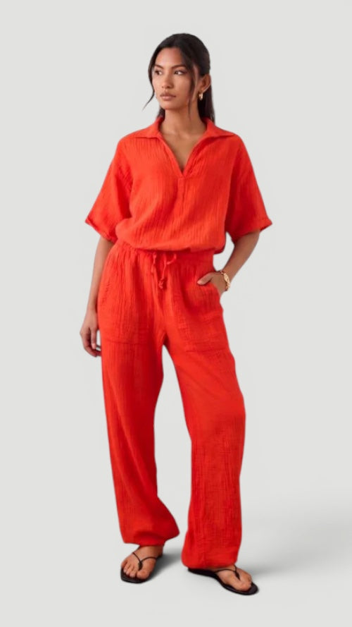 Ellmont London | Women’s Easy Care Cotton Care Cotton Summer Blouse