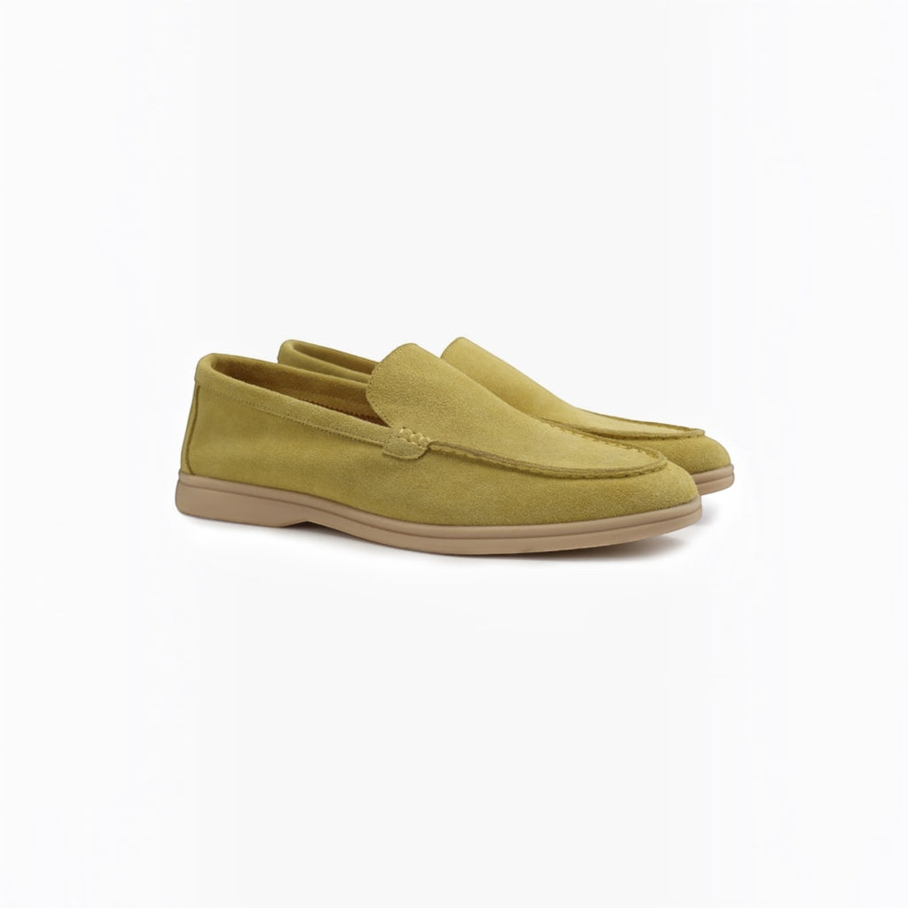 Ellmont London | Men's Soft Suede Slip On Loafers Premium Fit