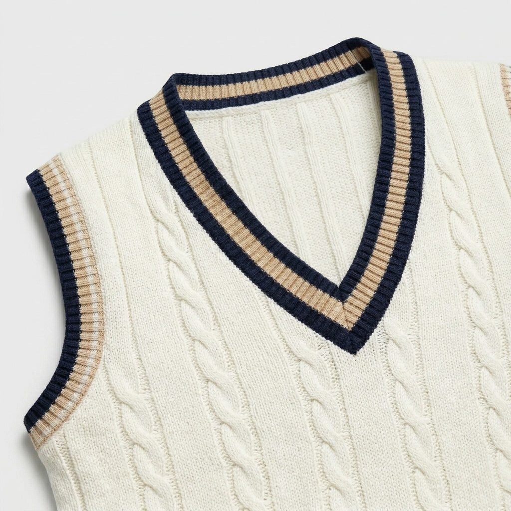 Ellmont London | Knit Jumper Men's Cable Knit Business Casual Sweater