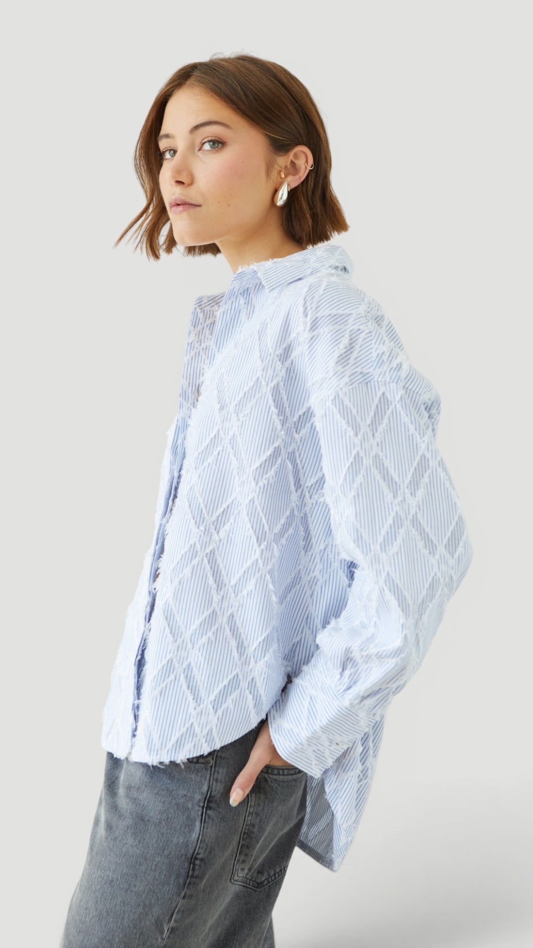 Ellmont London | Women’s Button Down Shirt Lightweight Comfort
