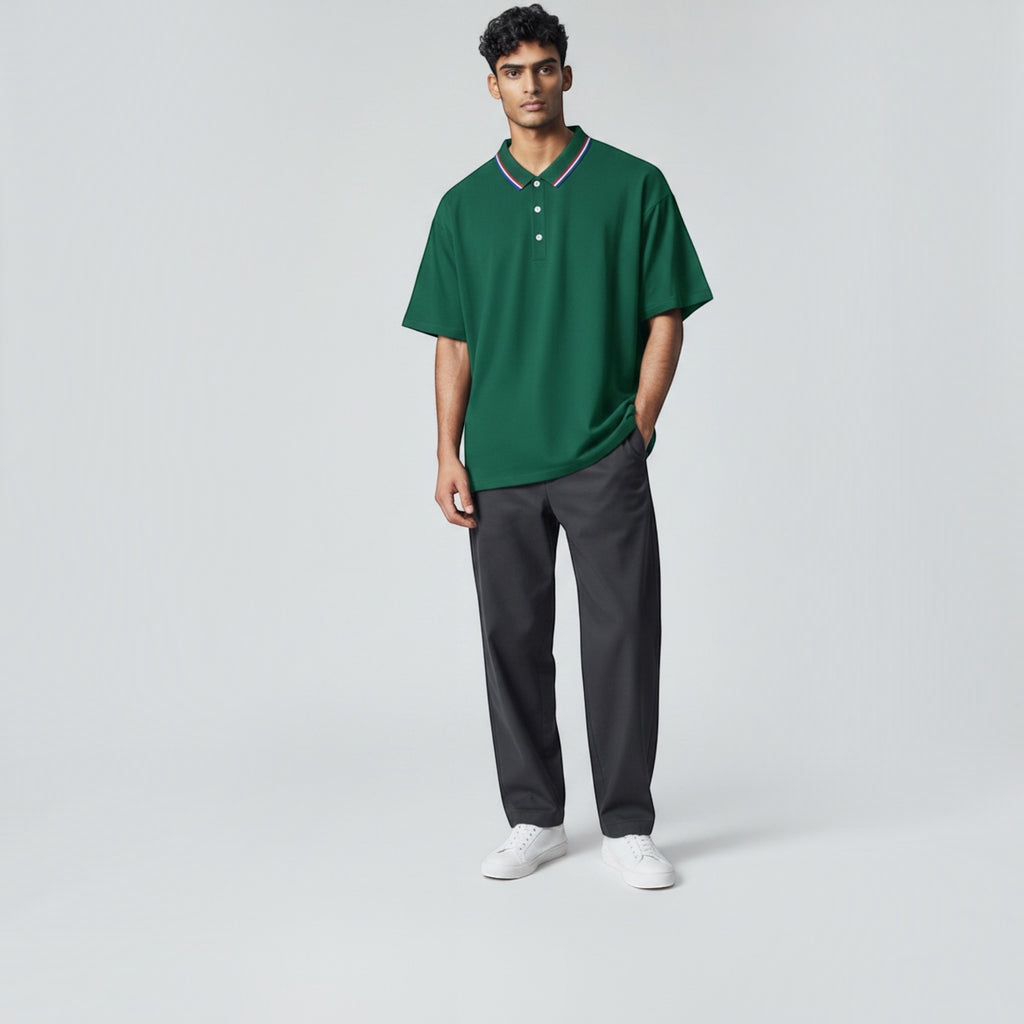 Ellmont London | Men’s Luxury Polo Shirt Lightweight Stretch Fit