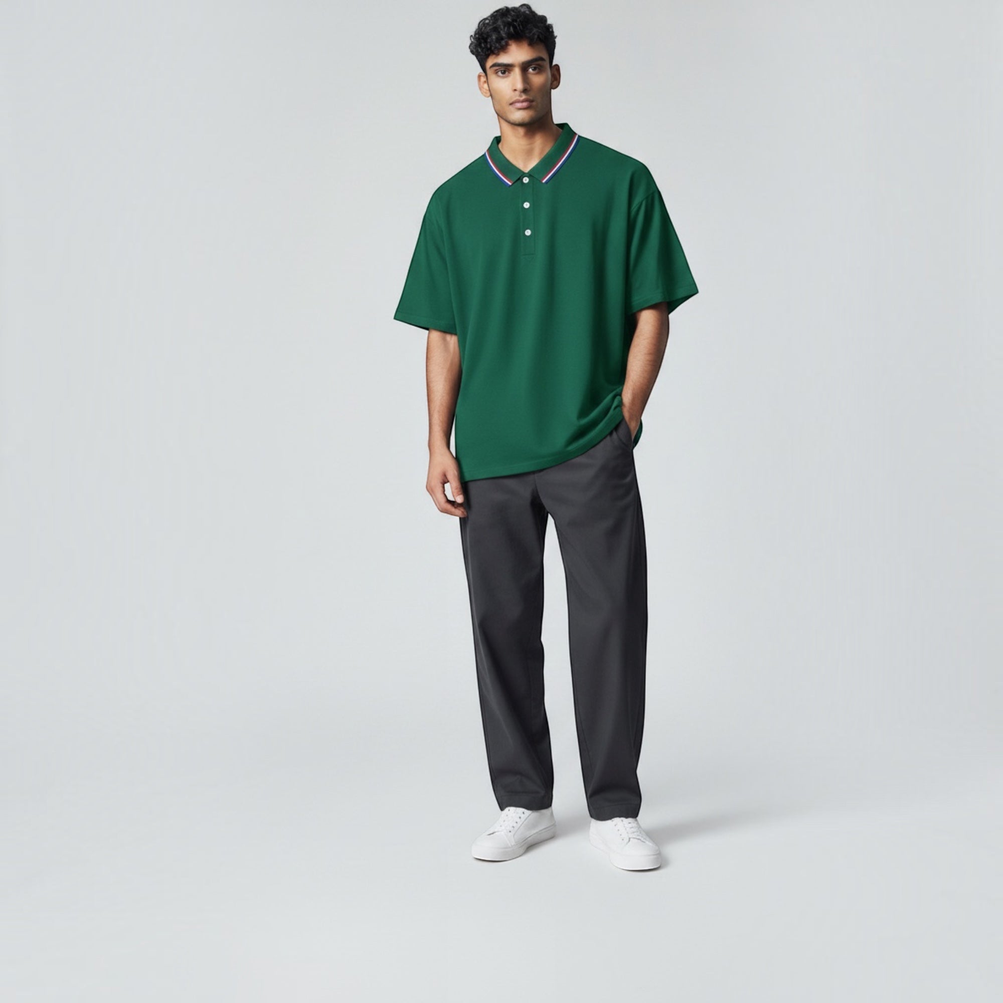 Ellmont London | Men’s Luxury Polo Shirt Lightweight Stretch Fit