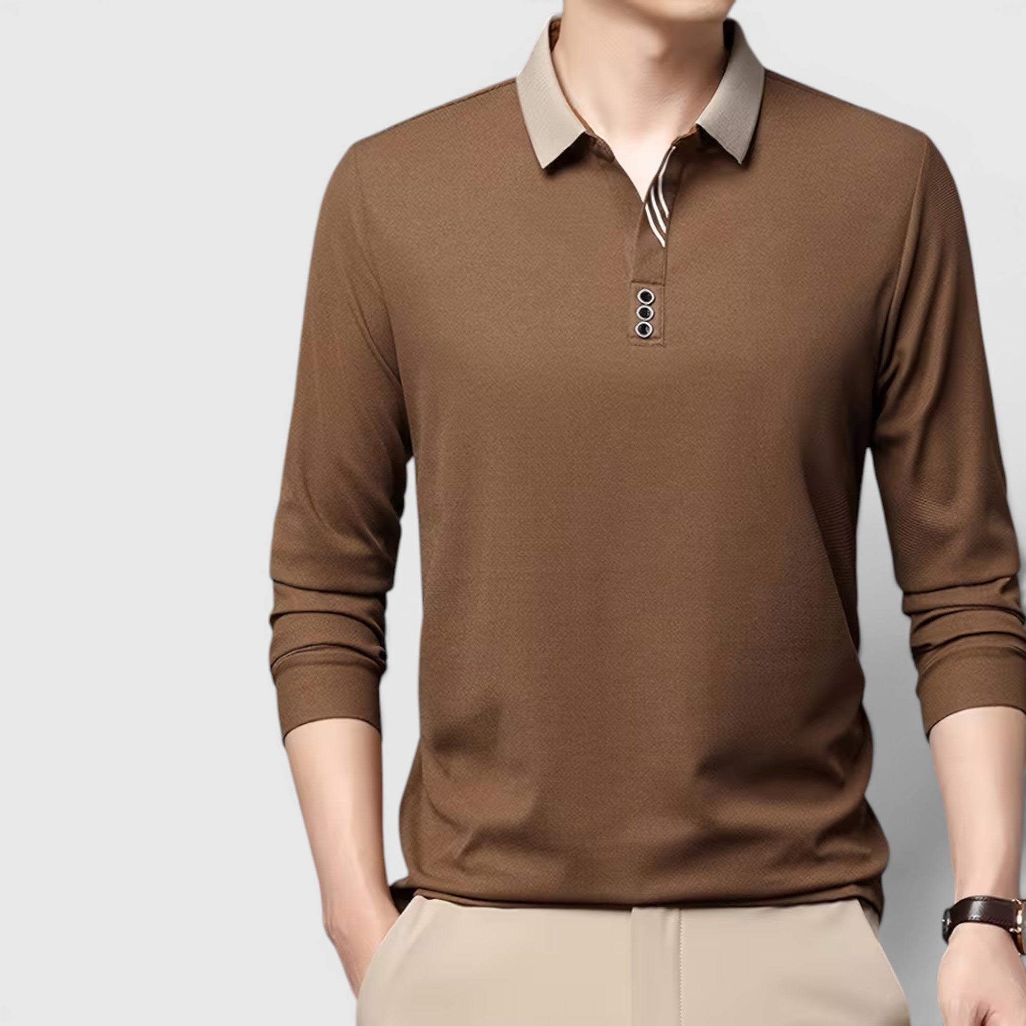 Graham | Men's Button Up Decoration Shirt Regular Fit Lightweight Shirt