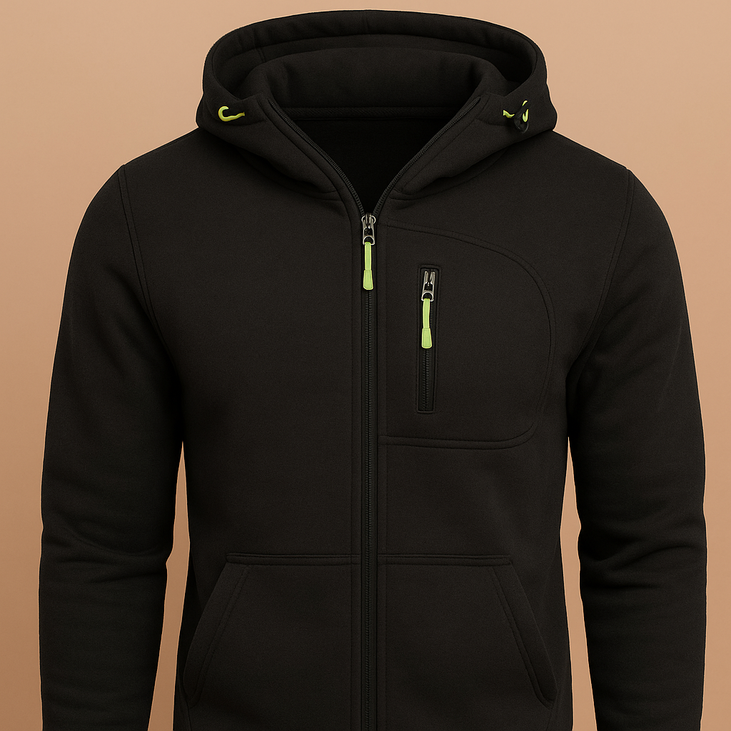 Jack | H.D Drax Hoodie - Black detail