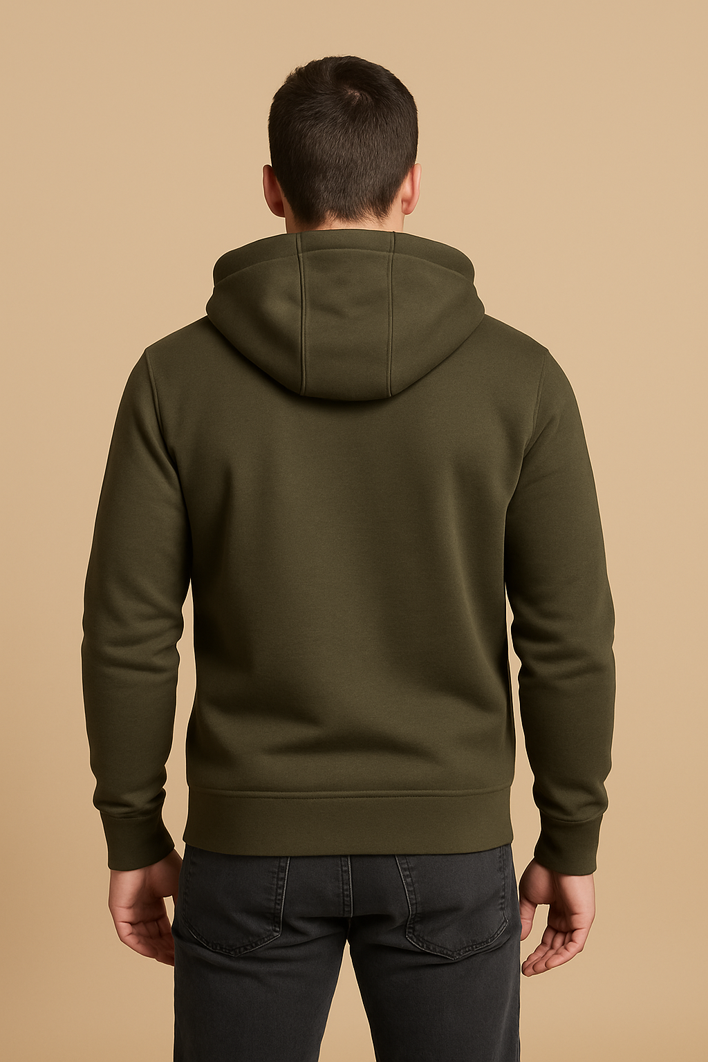 Jack | H.D Drax Hoodie - Green back