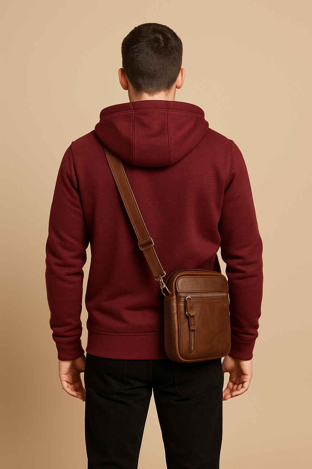Jack | H.D Drax Hoodie - Red back