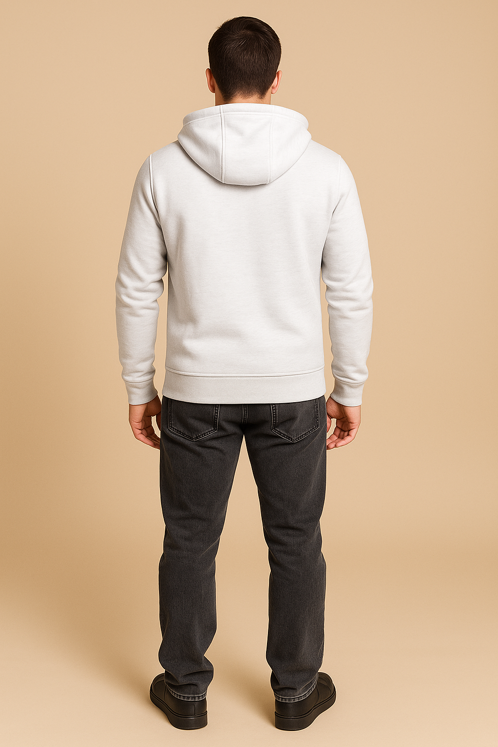 Jack | H.D Drax Hoodie - White back