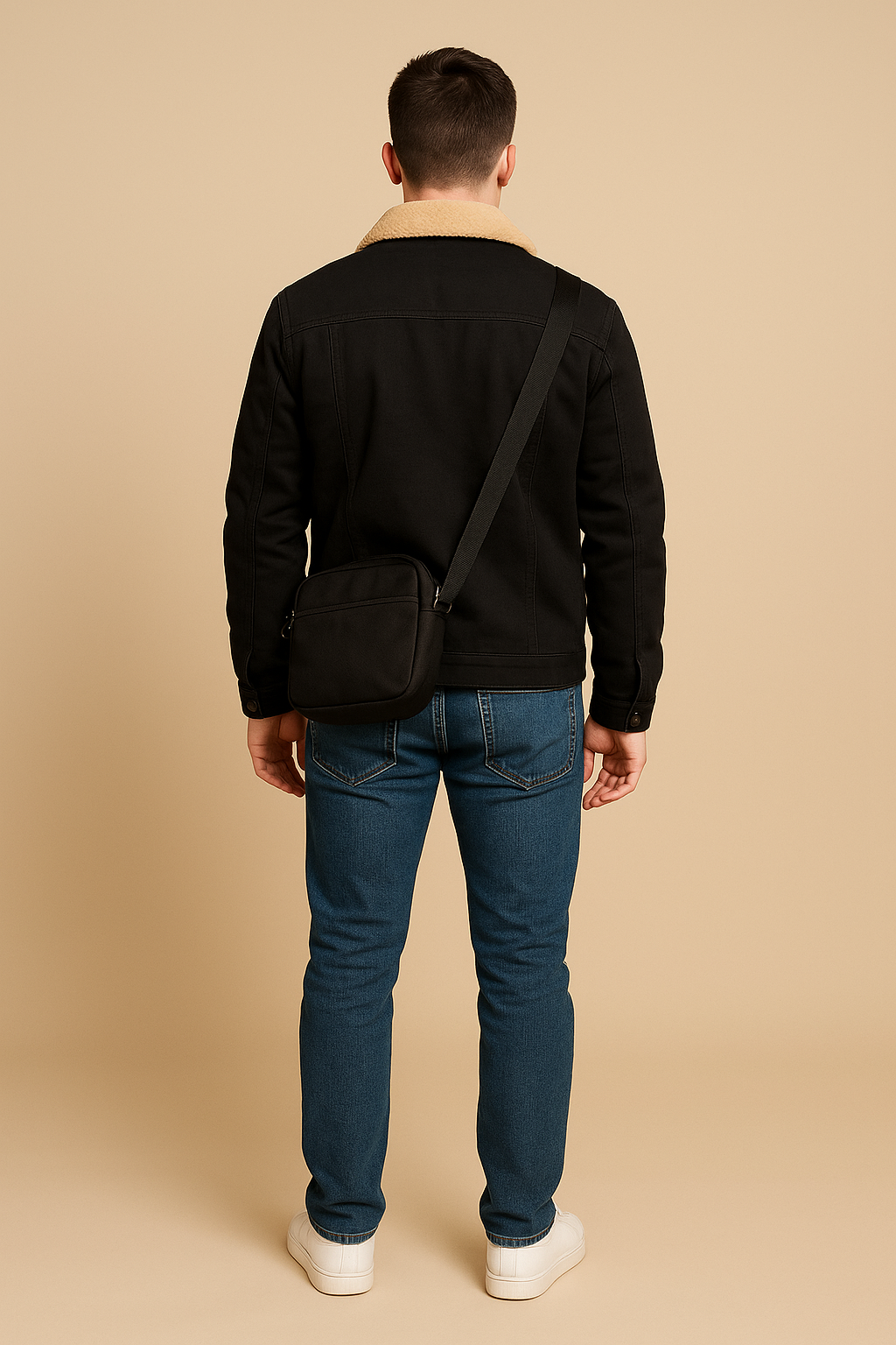 Harry | H.D Huntsman Jacket - Black back
