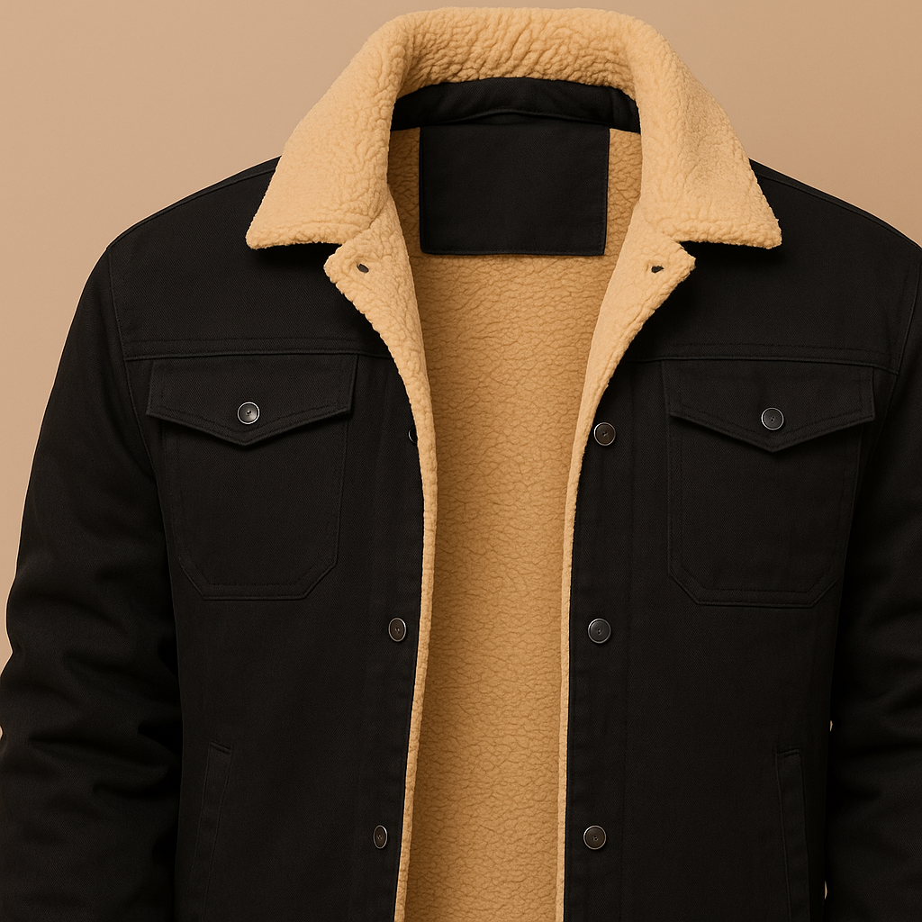 Harry | H.D Huntsman Jacket - Black detail