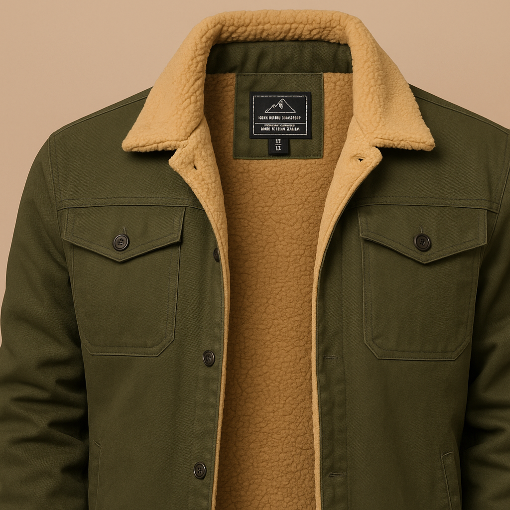 Harry | H.D Huntsman Jacket - Green detail