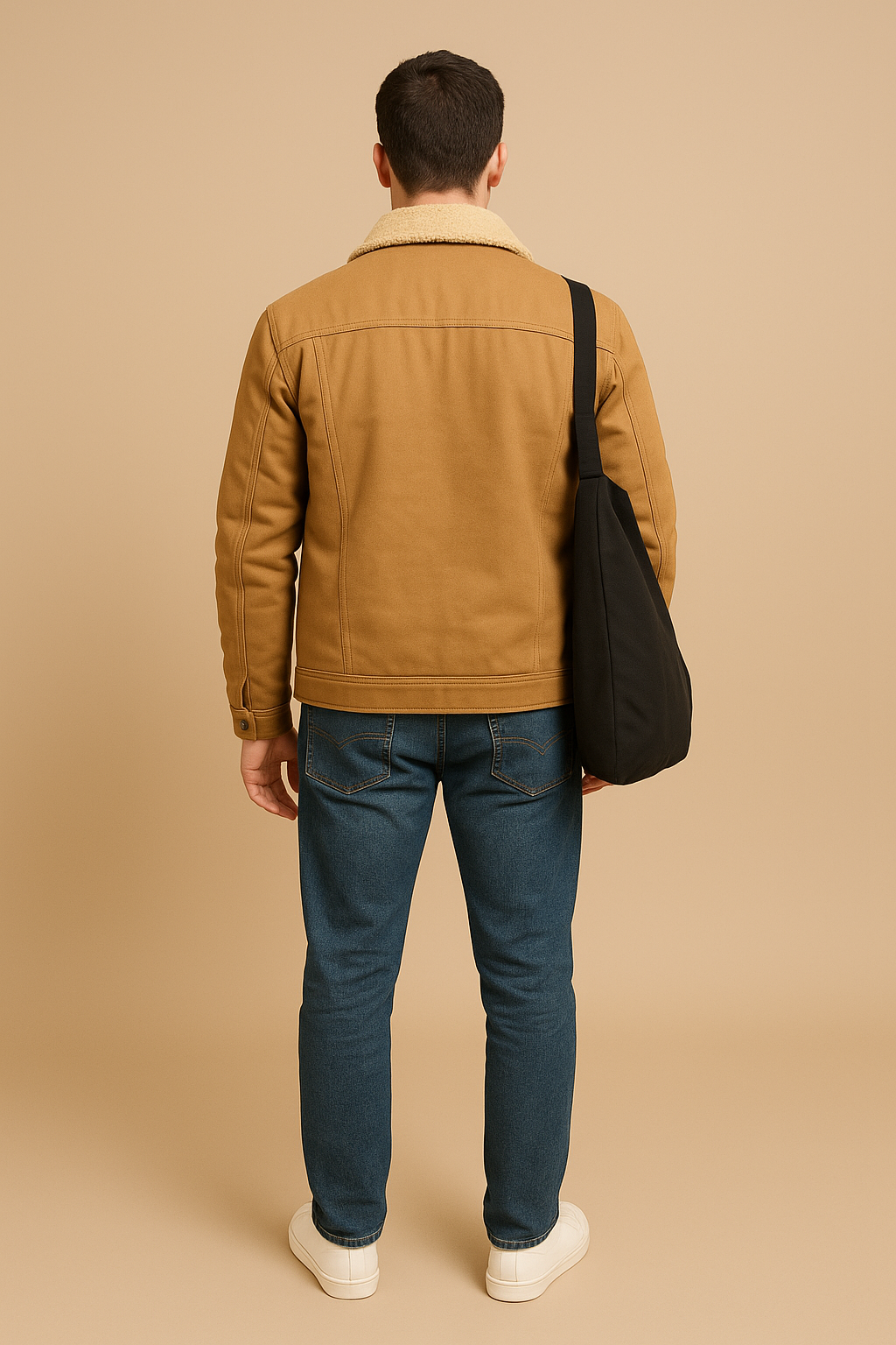 Harry | H.D Huntsman Jacket - Khaki back