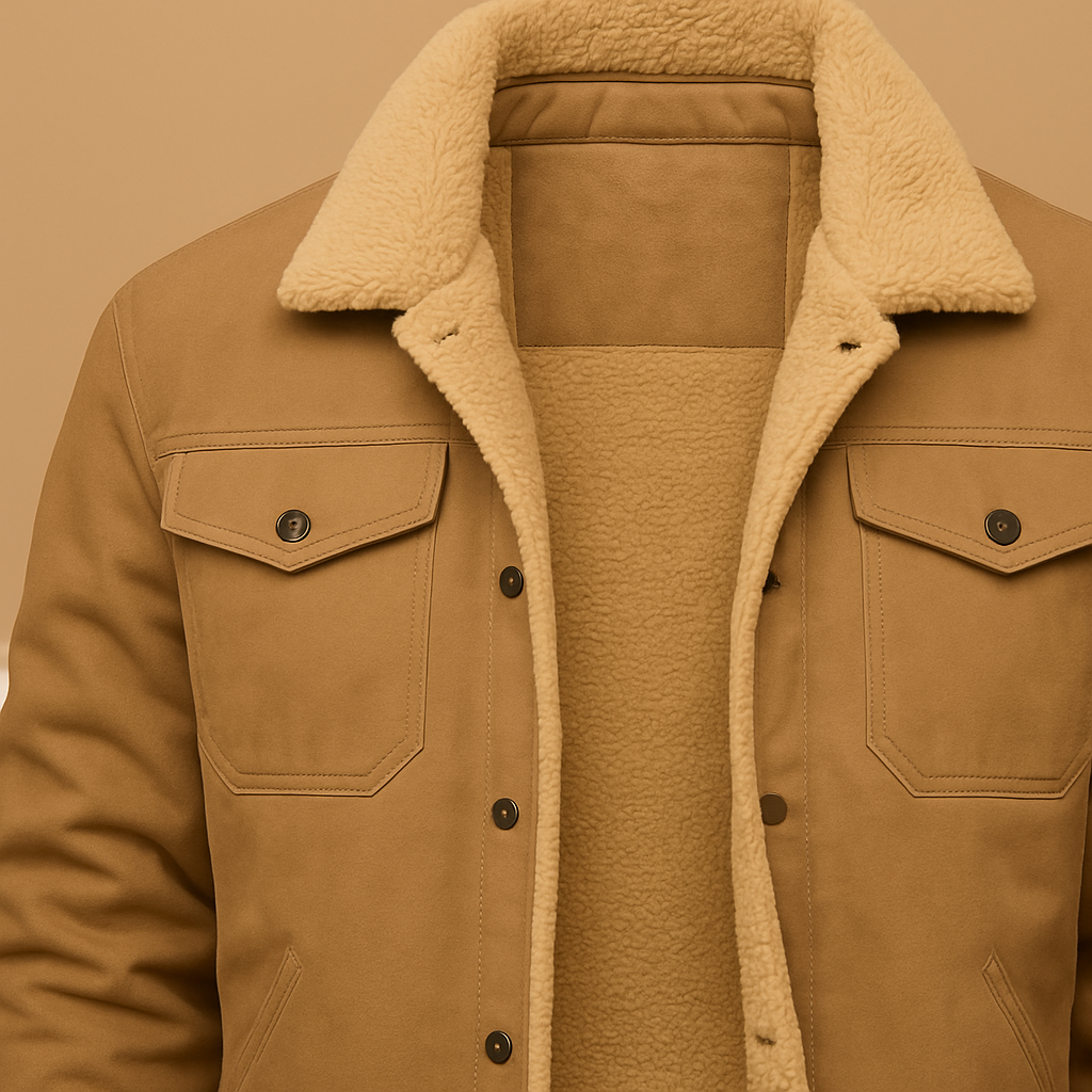 Harry | H.D Huntsman Jacket - Khaki detail