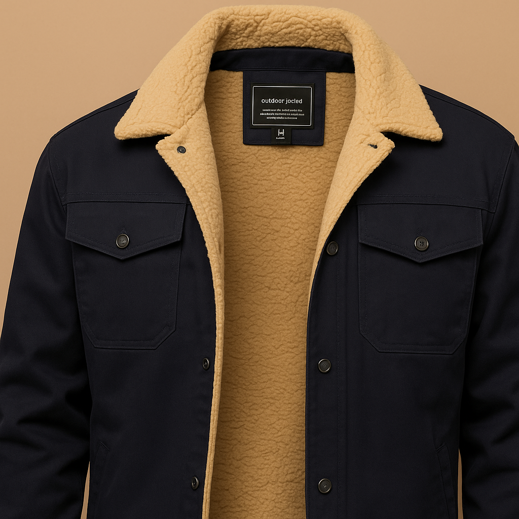 Harry | H.D Huntsman Jacket - Navy detail